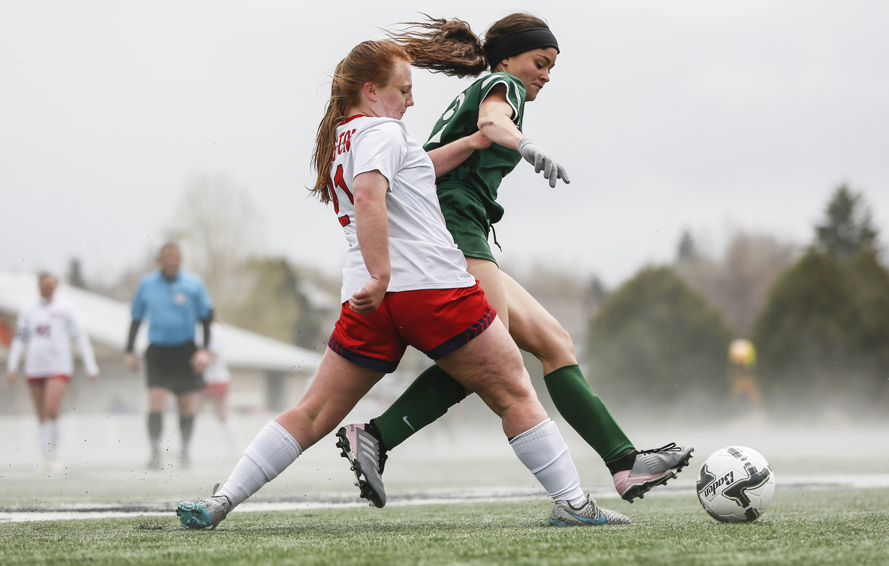 soccer - kelly walsh v evanston girls